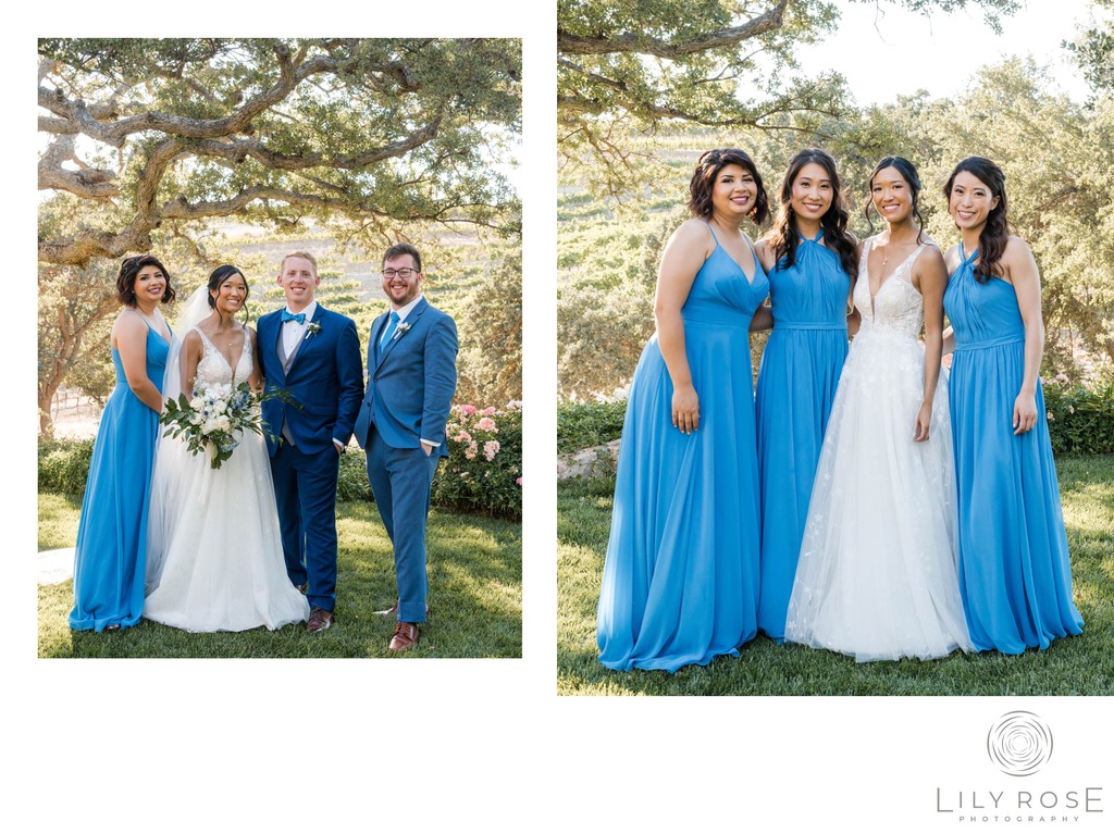Wedding Party Best Wedding Photographers Paso Robles