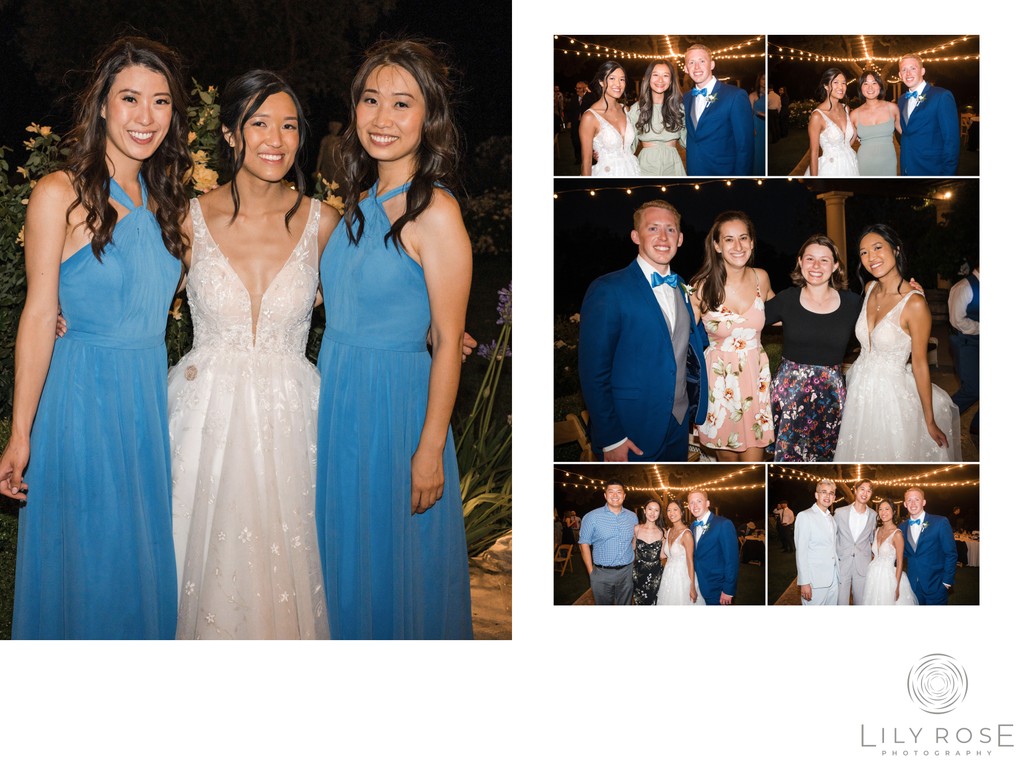 Guests Villa San Juliette Vineyards Wedding