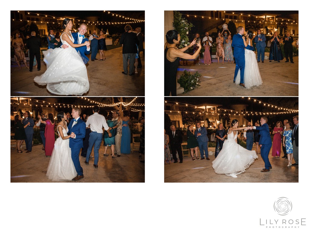 Dance Party Villa San Juliette Wedding Photography