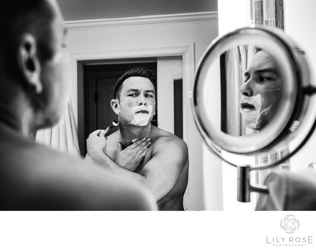 Boudoir Photographers for Grooms