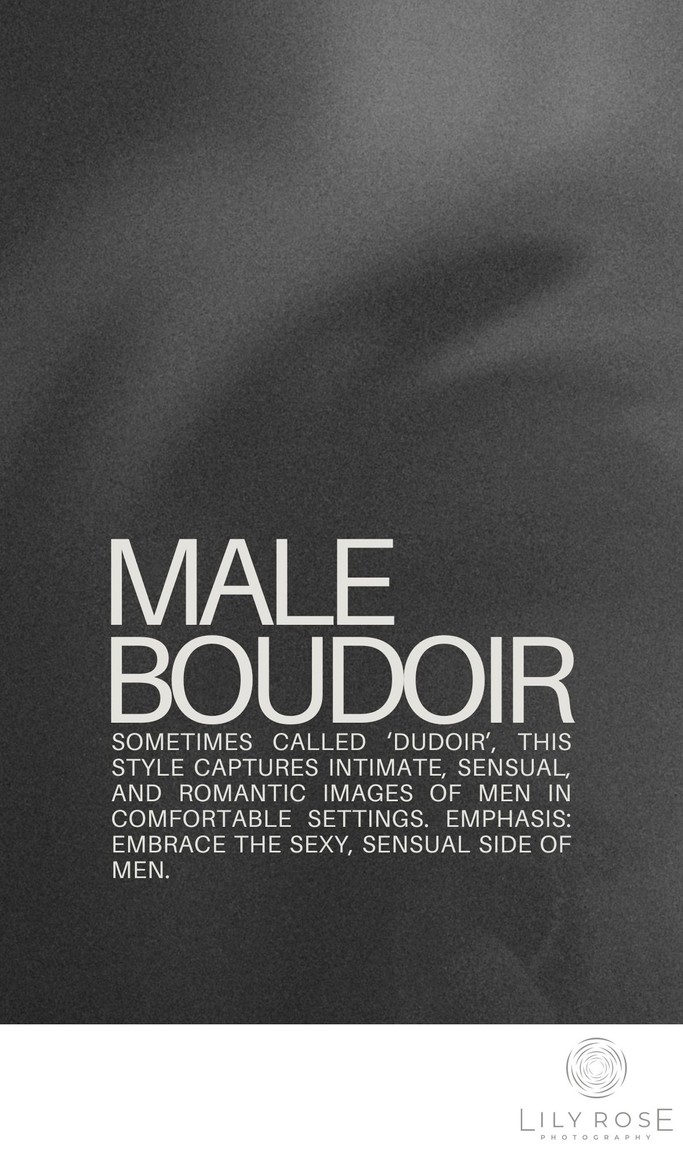 Male Boudoir Photography