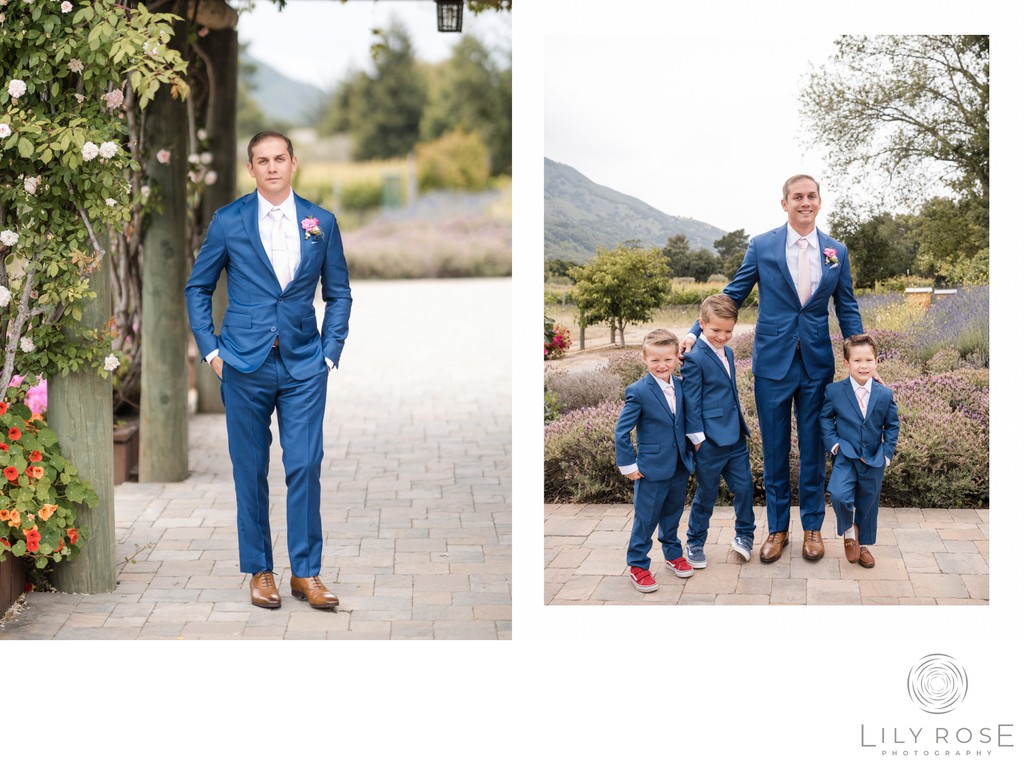 Bernardus Lodge Wedding Portraits
