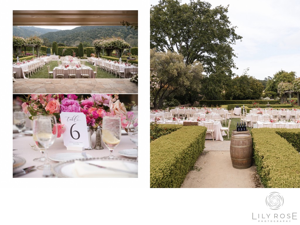 Carmel Wedding Tablescape Photography