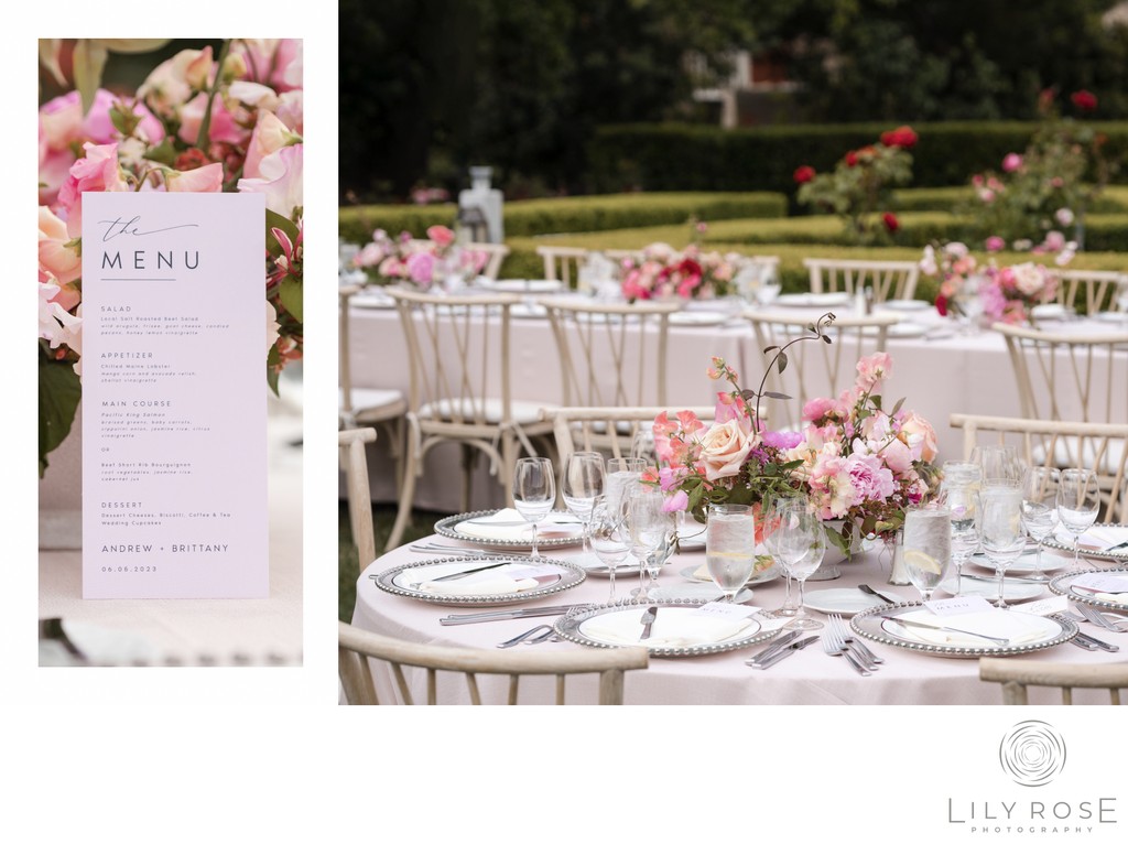 Carmel Luxury Venue Wedding Photos