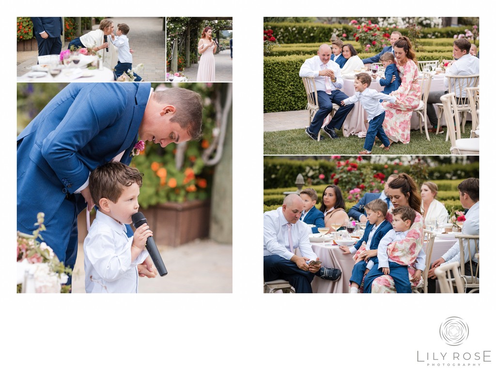 Wedding Photography Bernardus Lodge Toast