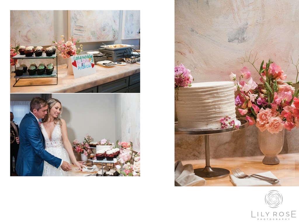 Carmel Wedding Storytelling Cake Cutting