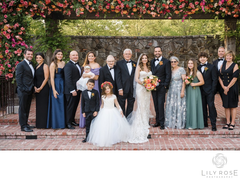 Family Groups Napa and Sonoma Wedding Photographers