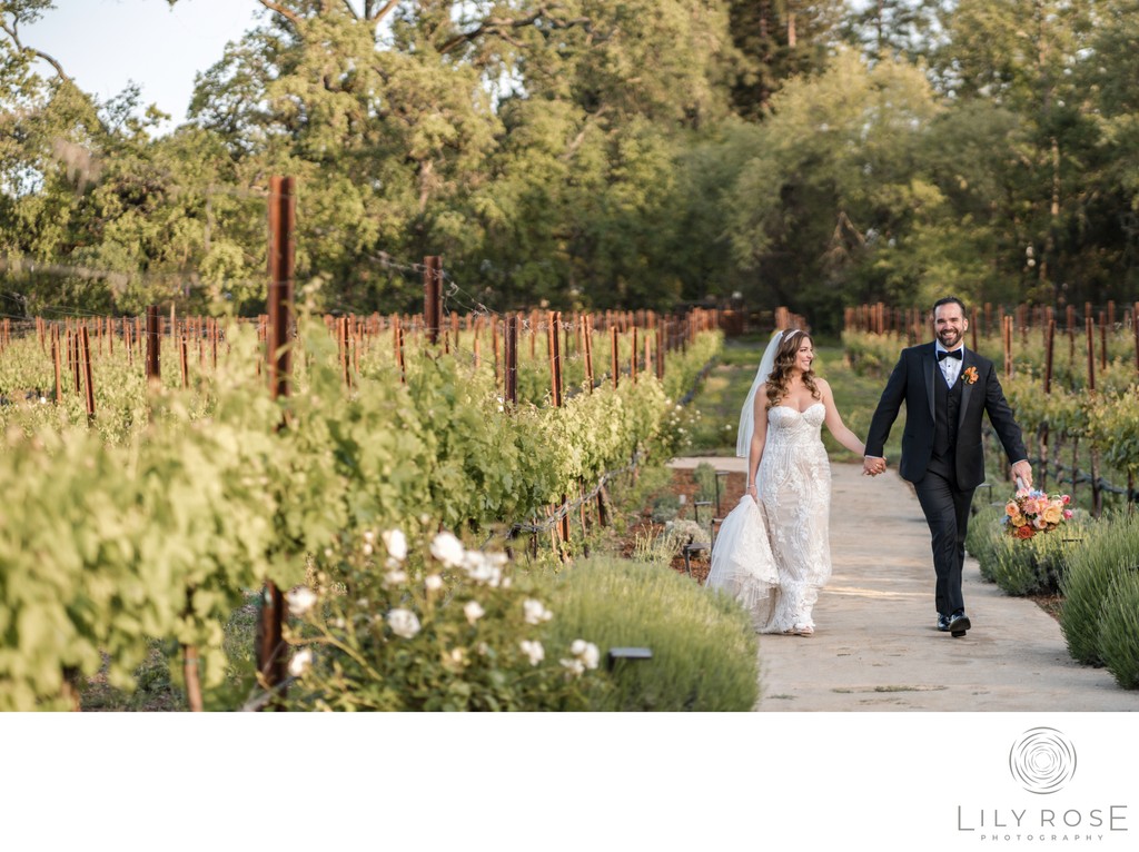 Estate Yountville Fine Art Luxury Wedding Photography