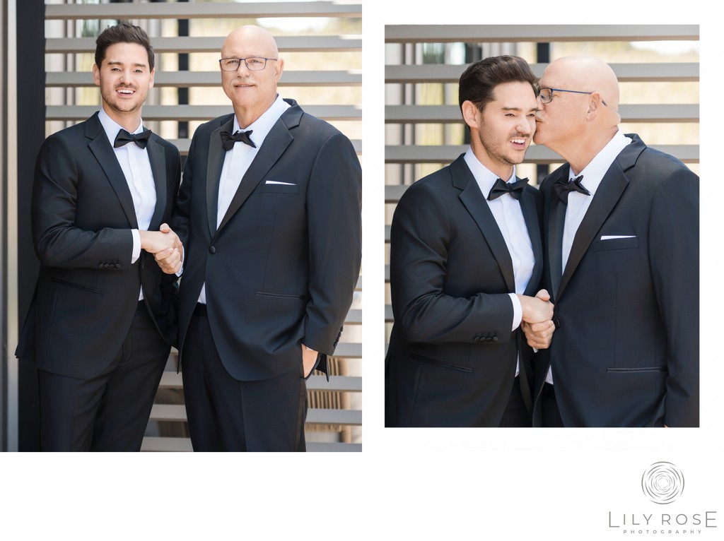 Stanly Ranch Black Tie Groom Wedding Photography