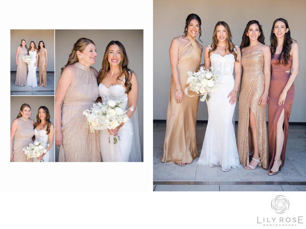 Stanly Ranch Bridal Party Black Tie Wedding Photography