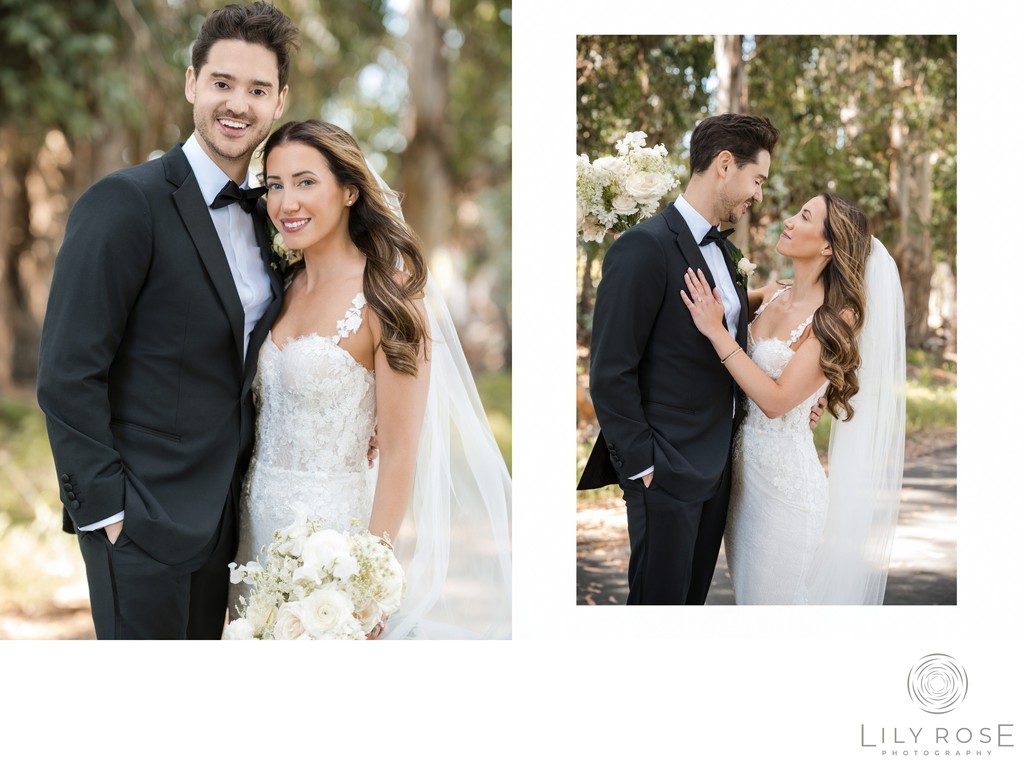 Bride Groom Stanly Ranch Black Tie Wedding Photographer