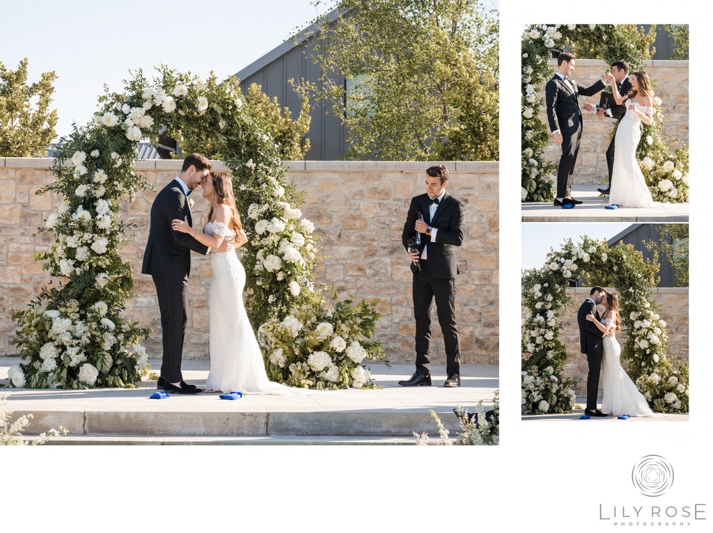 Ceremony Stanly Ranch Black Tie Photographers