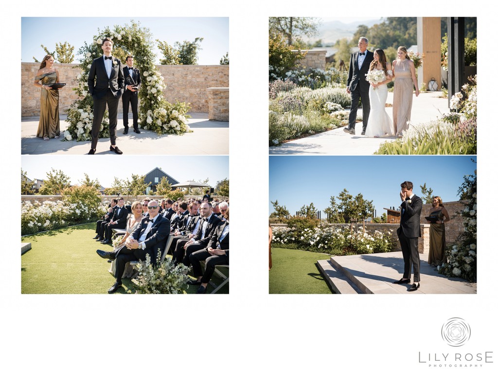 Ceremony Stanly Ranch Wedding Photographer