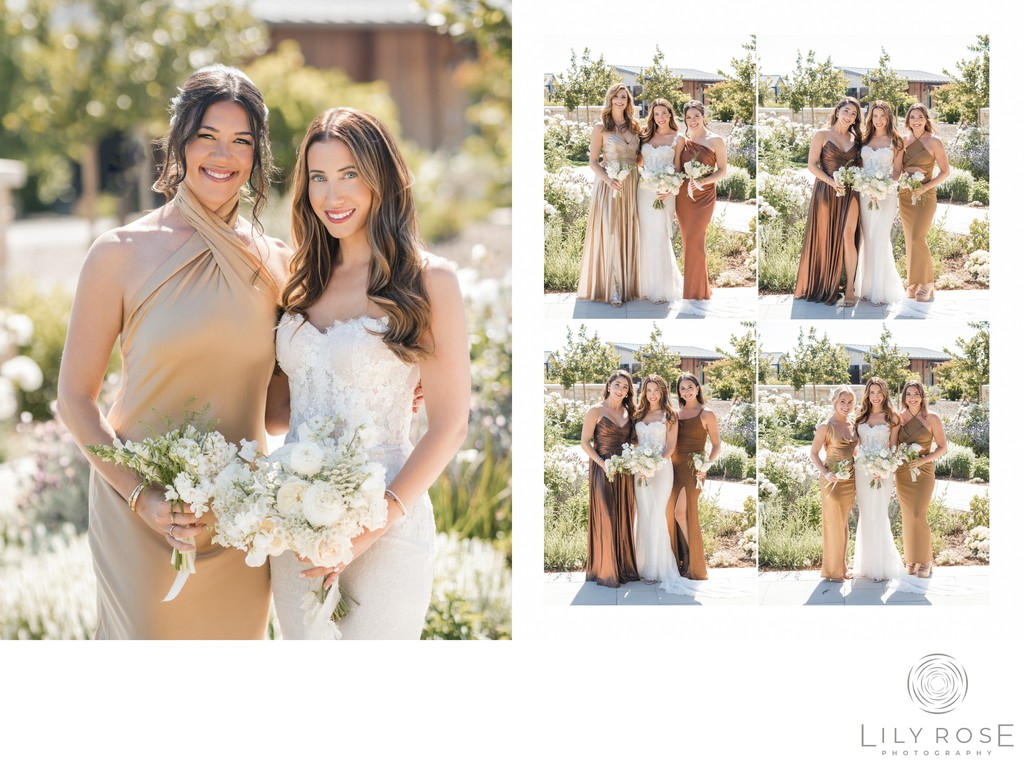 Bridal Party Stanly Ranch Napa Wedding Photographer