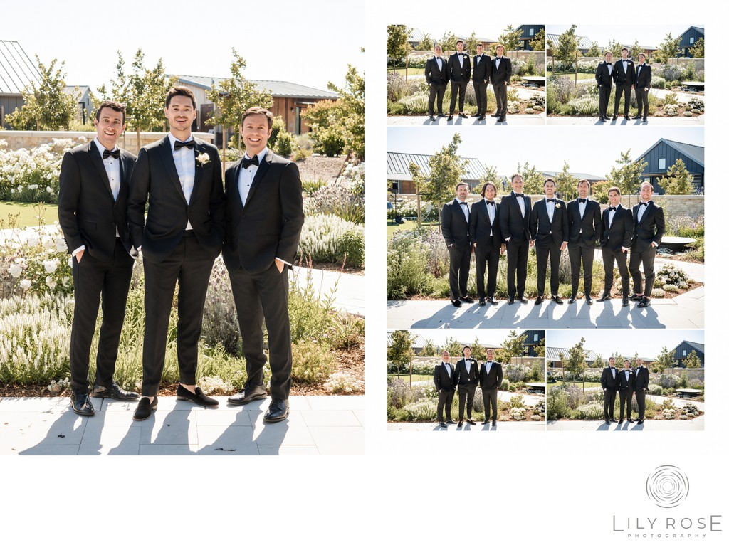 Groomsmen Stanly Ranch Napa Wedding Photographers