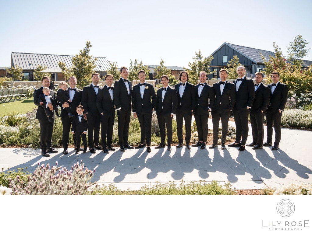 Groomsmen Stanly Ranch Napa Wedding Photographer