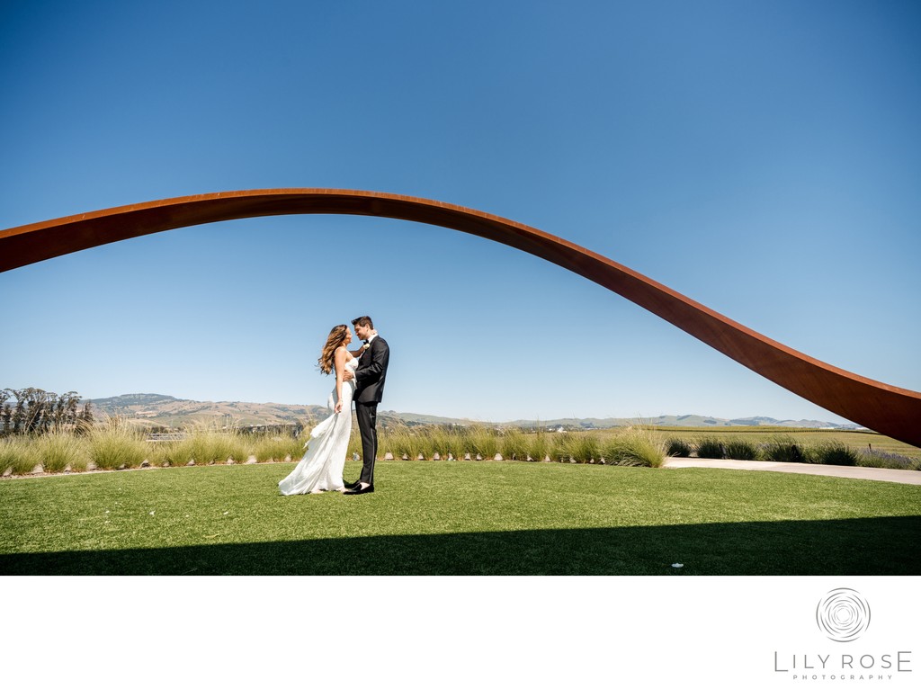 Infinity Sculpture Stanly Ranch Auberge Photographer