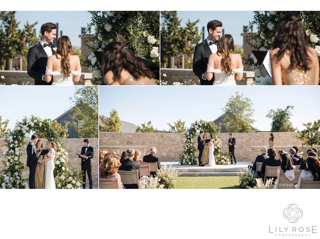 Ceremony Stanly Ranch Wedding Photographers Napa