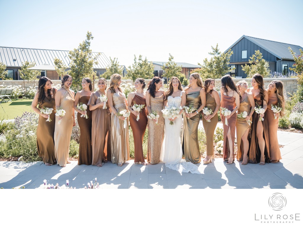 Bridal Party Stanly Ranch Auberge Wedding Photography