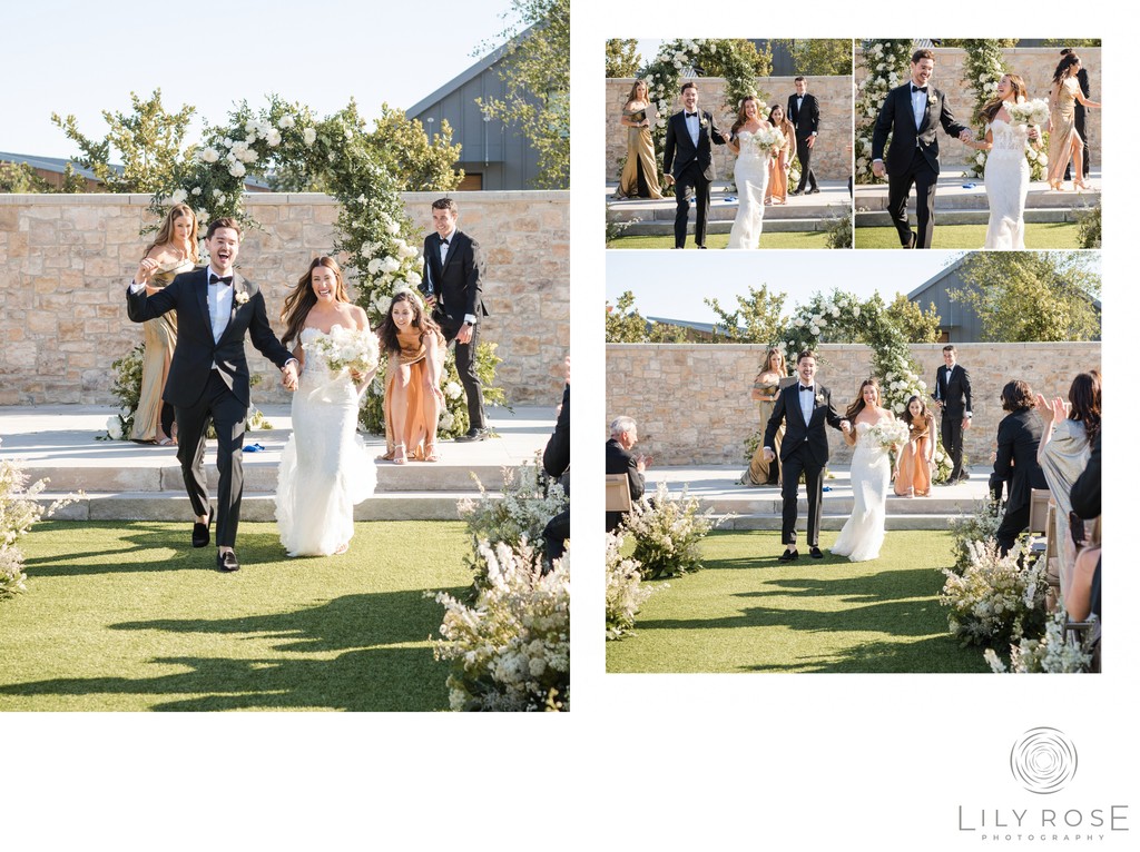 Ceremony Stanly Ranch Black Tie Photography