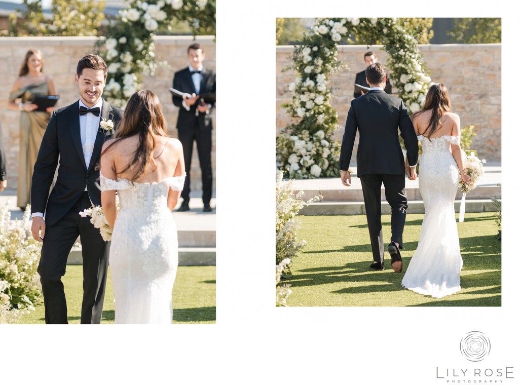 Ceremony Stanly Ranch Napa Wedding Photographers