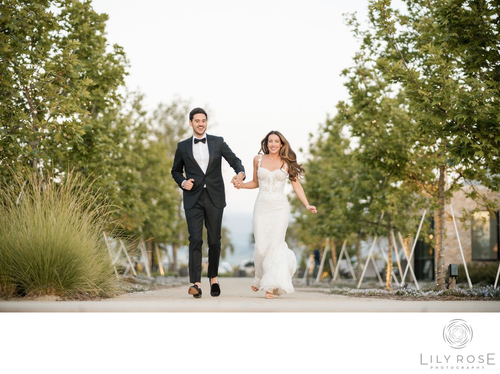 Sunset Stanly Ranch Napa Wedding Photographer