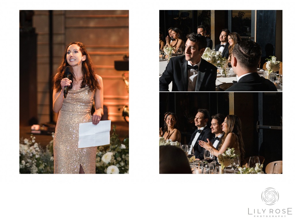 Maid of Honor Speech Stanly Ranch Napa Wedding 