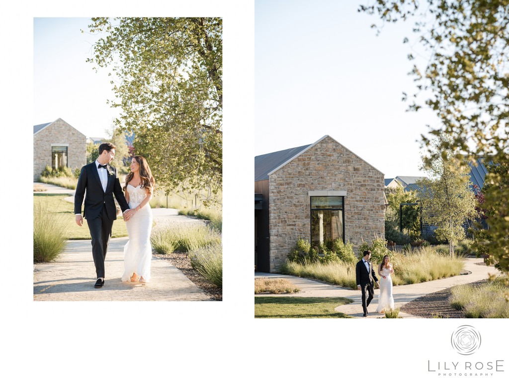 Entrance Stanly Ranch Napa Wedding Photographers