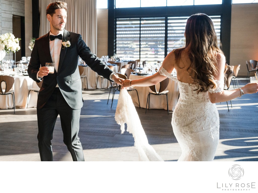 Reception Room Stanly Ranch Napa Wedding Photographer