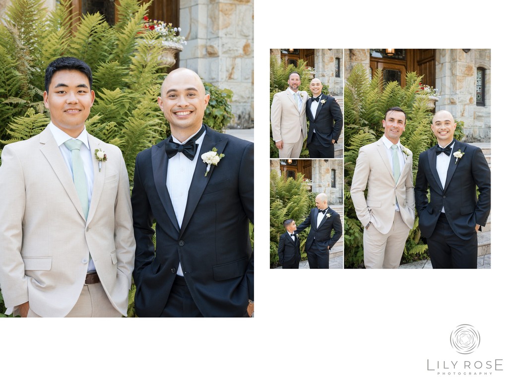 Groomsmen Beringer Vineyards Wedding Photographers