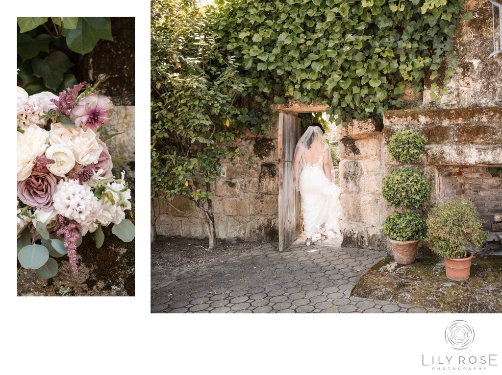 Bride Portraits Beringer Vineyards 