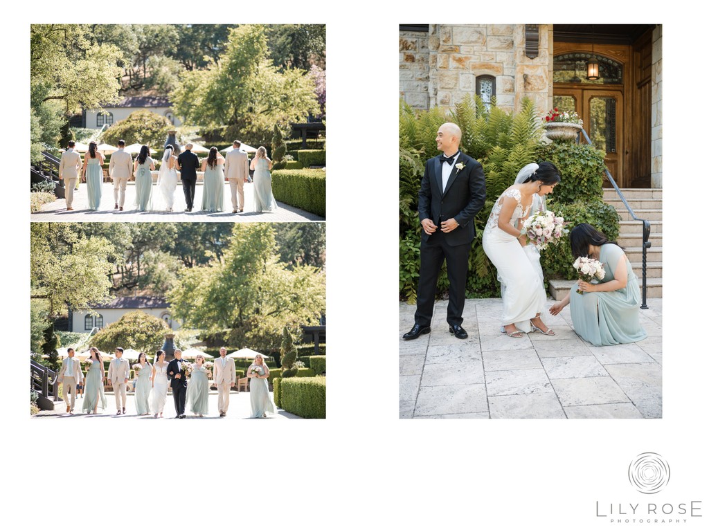 Best St Helena Beringer Vineyards Wedding Photographer