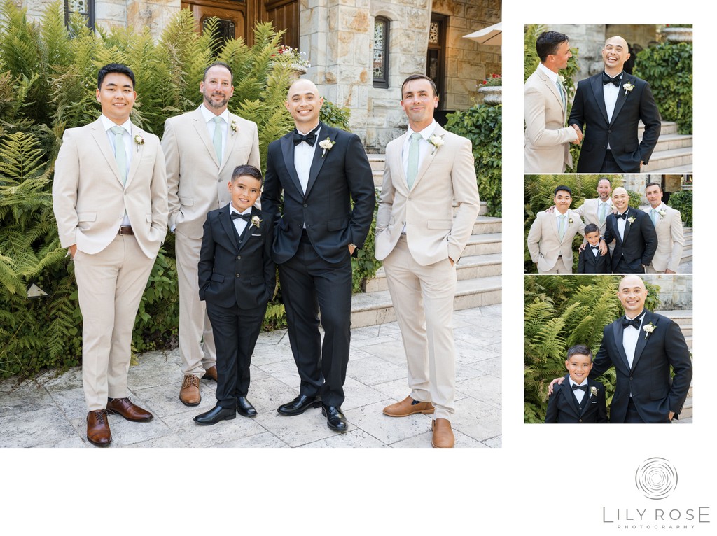 Groomsmen Beringer Vineyards Wedding Photography 