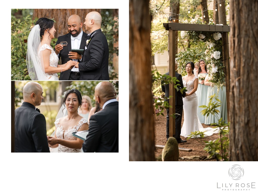 Wedding Ceremony Beringer Vineyards Best Photographer