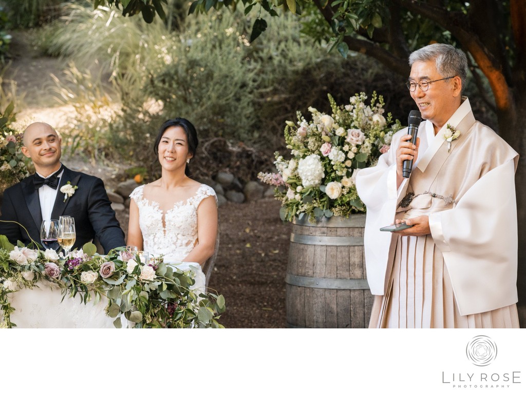 Toasts Napa Valley Wedding Photographers