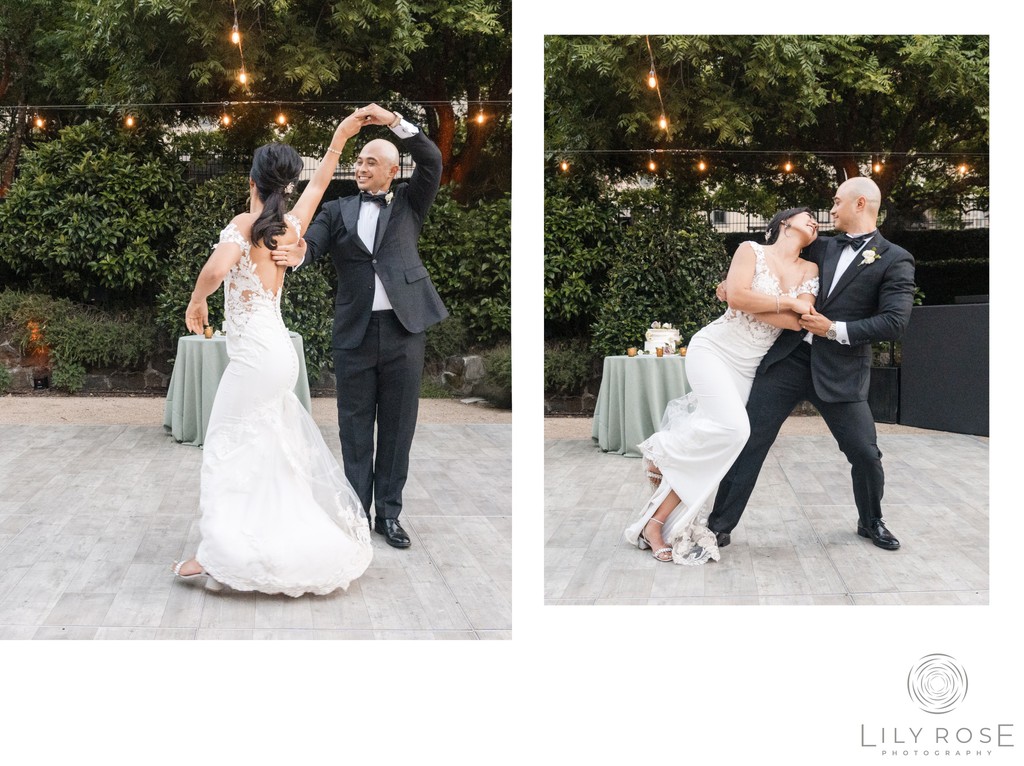 First Dance Beringer Vineyards Wedding Photography