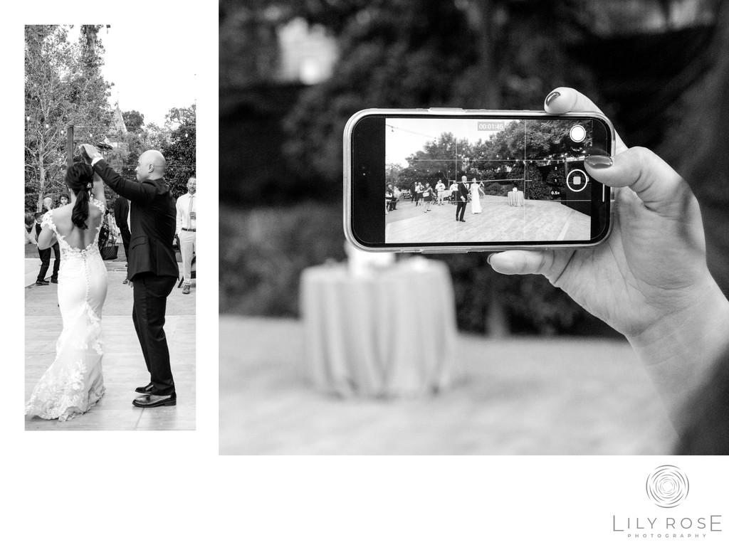 First Dance Beringer Vineyards Best Wedding Photography