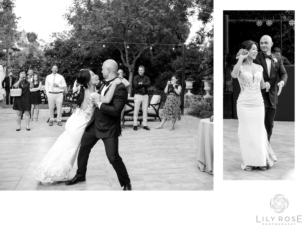 First Dance Beringer Vineyards Wedding Photographers