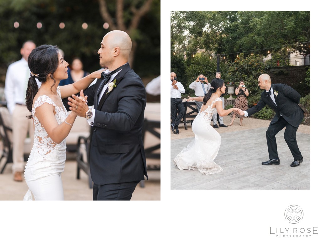 First Dance Beringer Vineyards Wedding Photographer