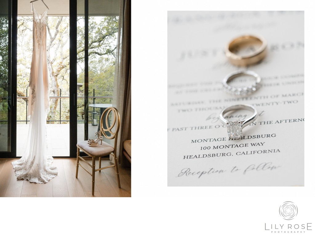 Fine Art Montage Healdsburg Wedding Photographers