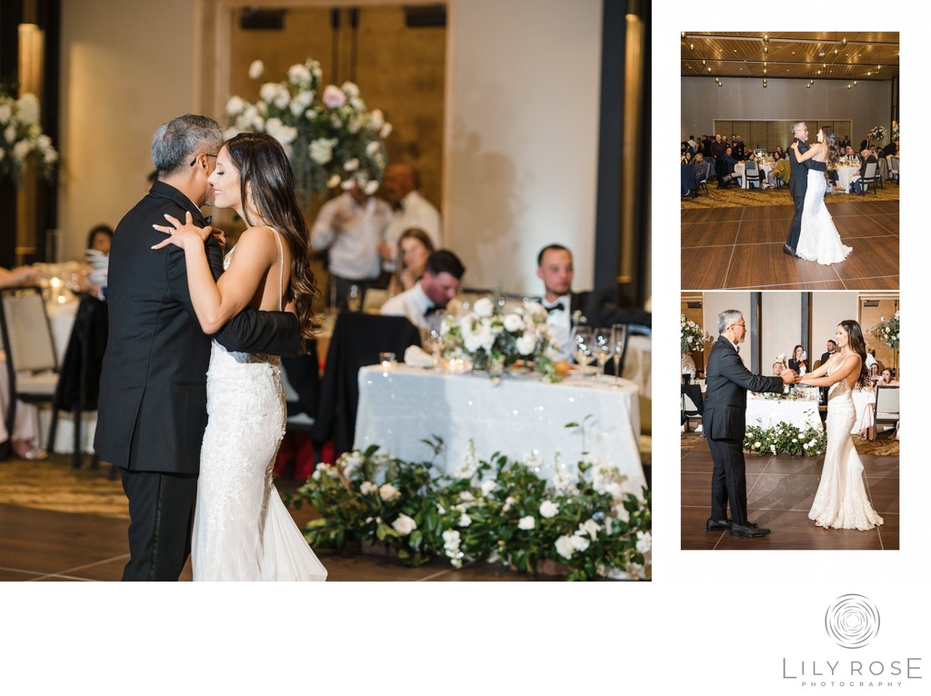 Father-Daughter Dance Lux Napa Wedding Photographers
