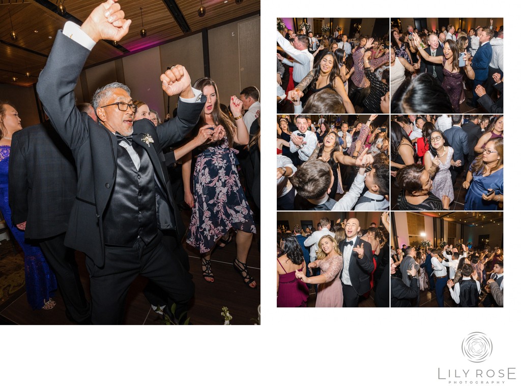 Dancing Montage Healdsburg Wedding 