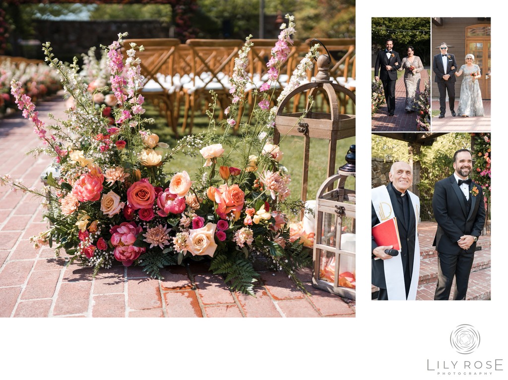 Estate Yountville Wedding Photos