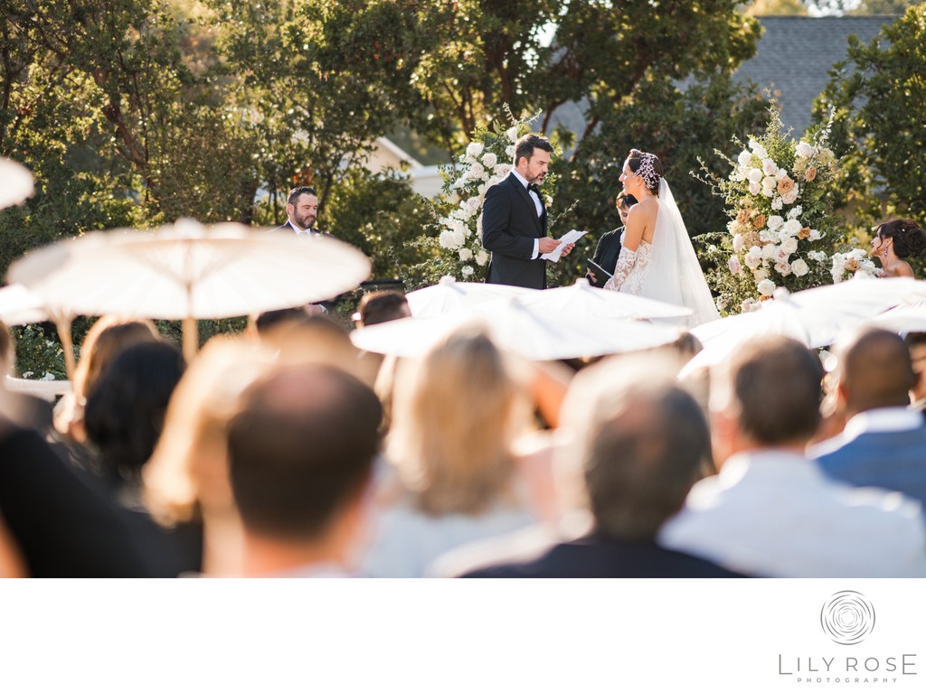 Ceremony Wedding Solage Resort and Spa 