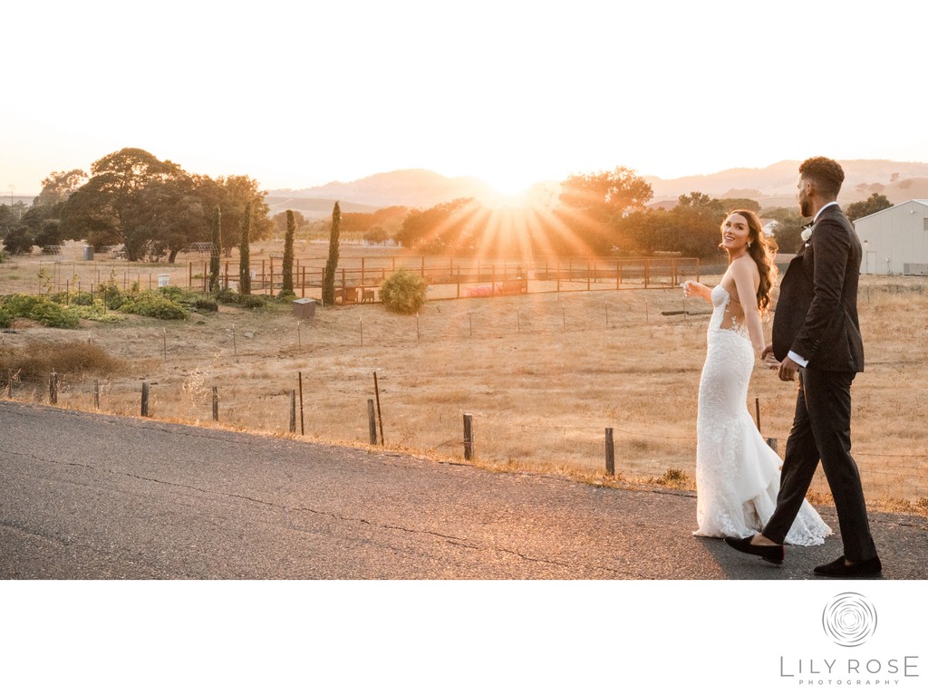 Sunset Carneros Resort Wedding Photographers