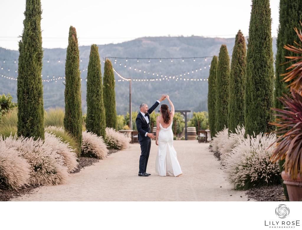 Luxury Venue Brindare Napa Valley Wedding
