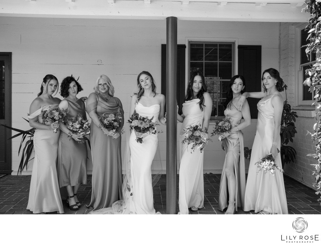 Bridal Party Santa Cruz Wedding Photographers 