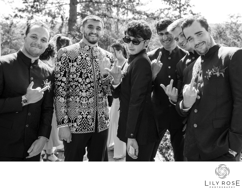 Groomsmen Santa Cruz Wedding Photographers 