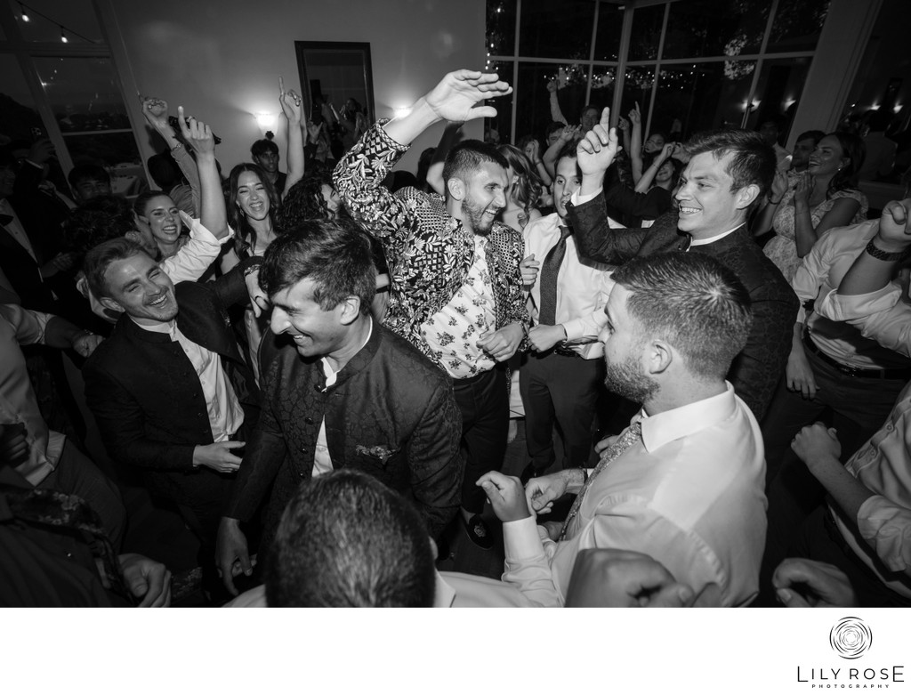 Dancing Santa Cruz Wedding Photographers 