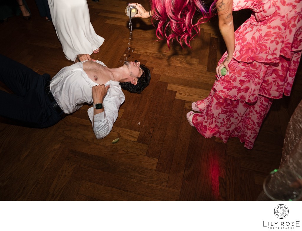 Dance Party Santa Cruz Wedding Photographer